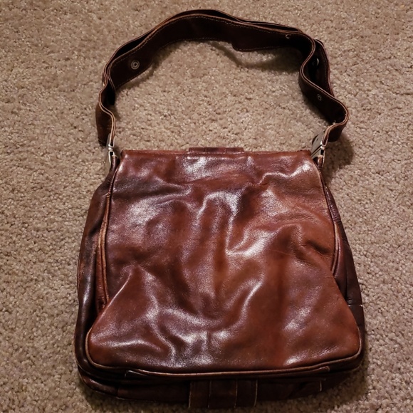 Brown shoulder bag - Picture 5 of 6